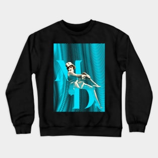 Marlene – The Blue Angel - Turquoise Crewneck Sweatshirt